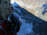 Sulla cresta verso il Tyndall